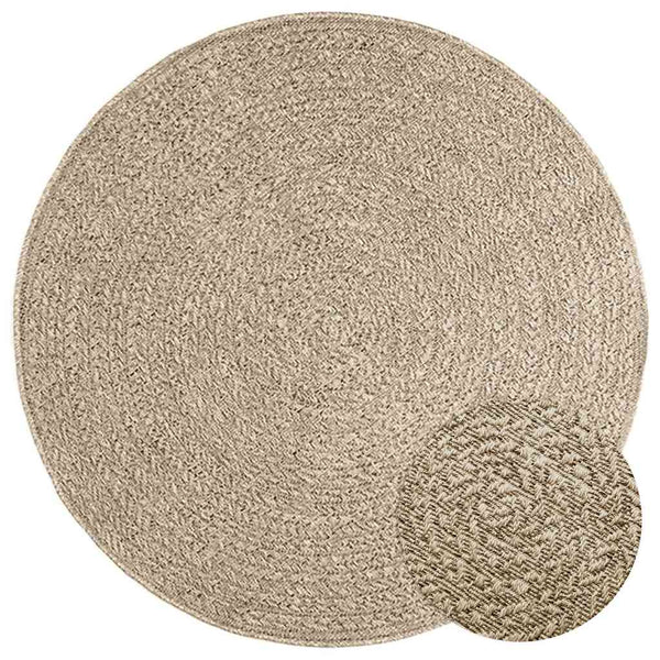 Vloerkleed Zizur Binnen En Buiten Jute Look Beige