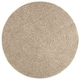 Vloerkleed Zizur Binnen En Buiten Jute Look Beige