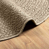 Vloerkleed Zizur Binnen En Buiten Jute Look Beige