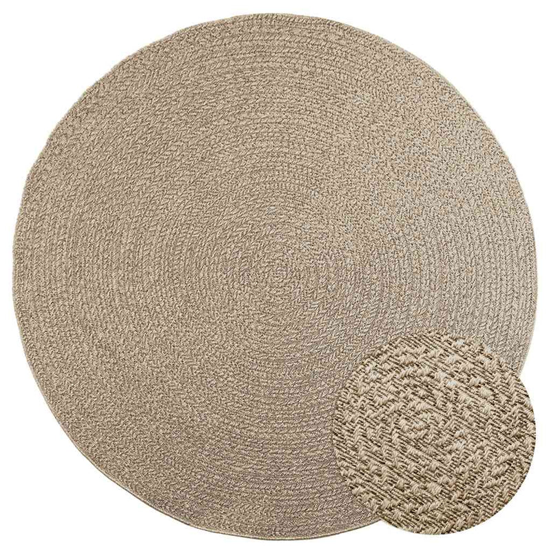 Vloerkleed Zizur Binnen En Buiten Jute Look Beige