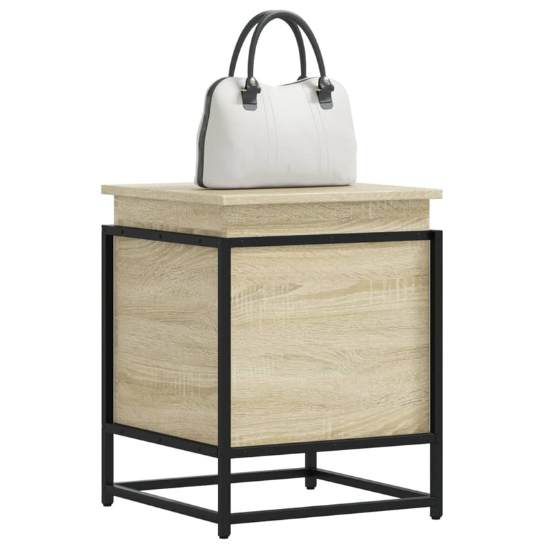 Opbergbox Met Deksel 100X40X51,5 Cm Bewerkt Hout