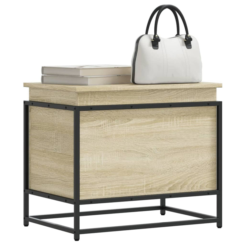 Opbergbox Met Deksel 100X40X51,5 Cm Bewerkt Hout
