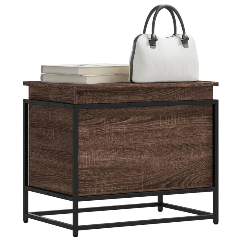 Opbergbox Met Deksel 100X40X51,5 Cm Bewerkt Hout