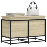 Opbergbox Met Deksel 100X40X51,5 Cm Bewerkt Hout