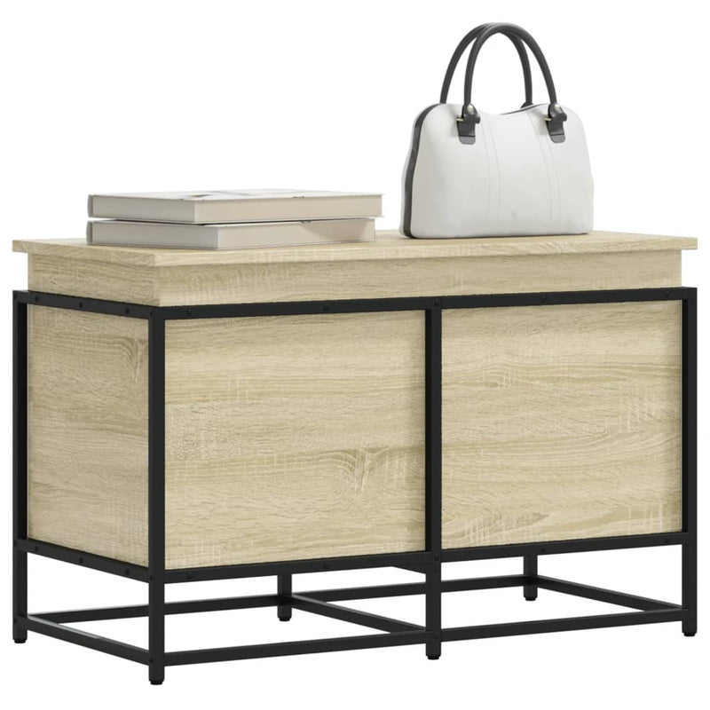 Opbergbox Met Deksel 100X40X51,5 Cm Bewerkt Hout