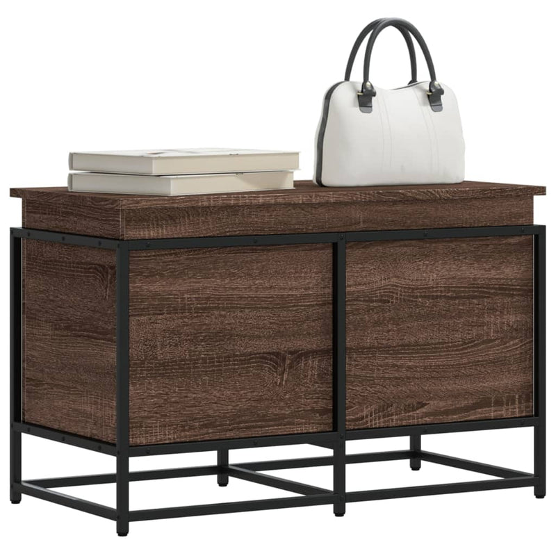 Opbergbox Met Deksel 100X40X51,5 Cm Bewerkt Hout