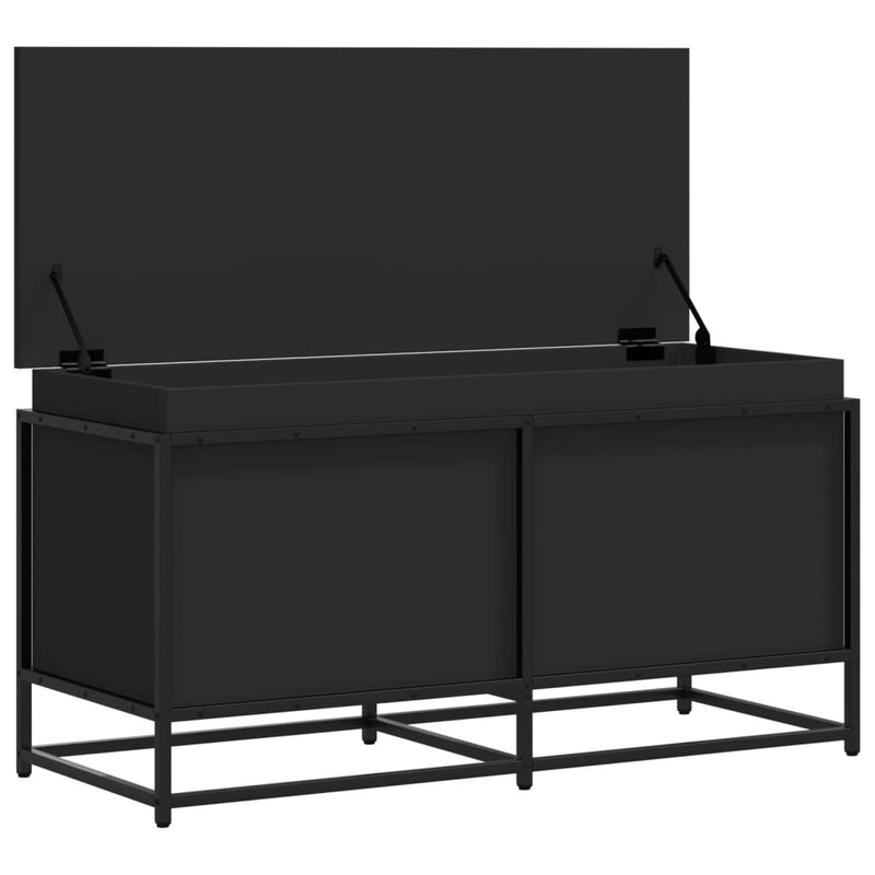 Opbergbox Met Deksel 100X40X51,5 Cm Bewerkt Hout