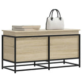 Opbergbox Met Deksel 100X40X51,5 Cm Bewerkt Hout