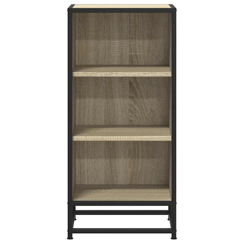 Dressoir 35,5X35X76 Cm Bewerkt Hout En Metaal Kleur