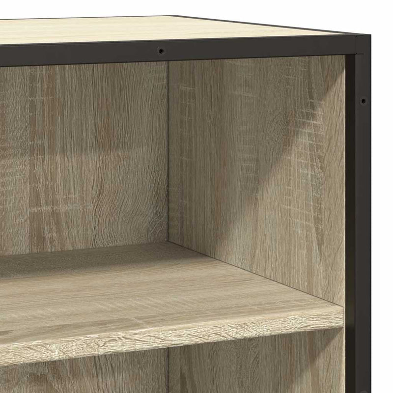 Dressoir 35,5X35X76 Cm Bewerkt Hout En Metaal Kleur