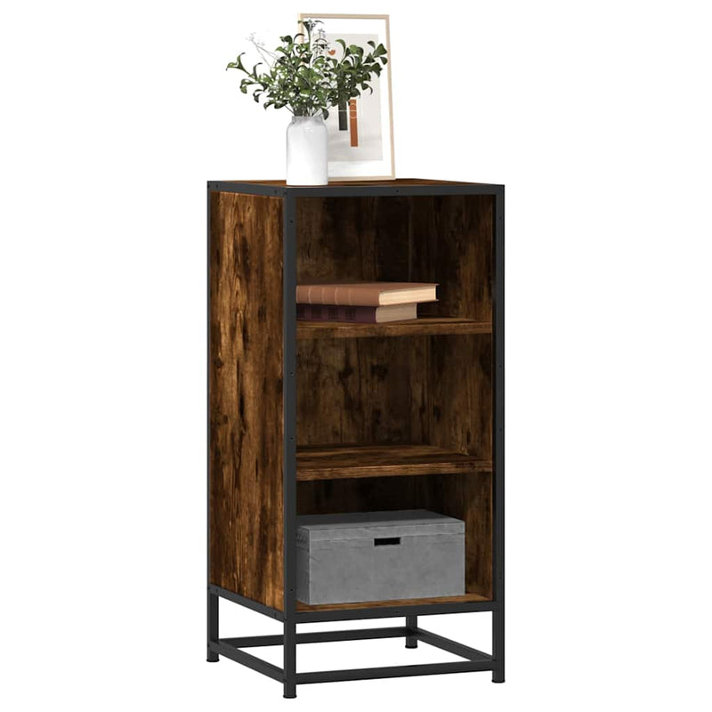 Dressoir 35,5X35X76 Cm Bewerkt Hout En Metaal Kleur
