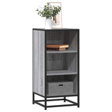 Dressoir 35,5X35X76 Cm Bewerkt Hout En Metaal Kleur