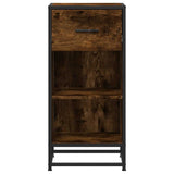 Dressoir 35,5X35X76 Cm Bewerkt Hout En Metaal