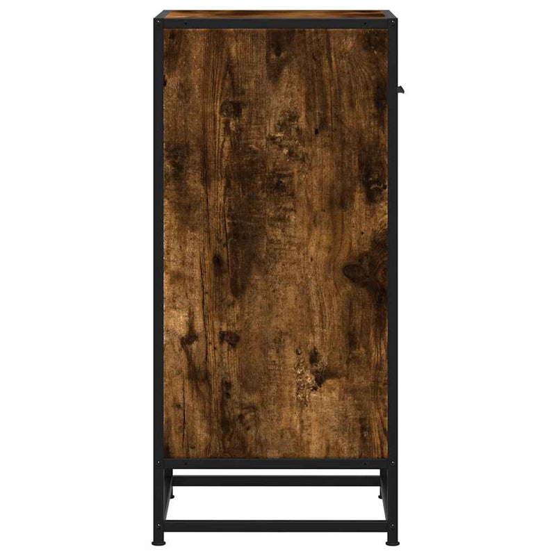 Dressoir 35,5X35X76 Cm Bewerkt Hout En Metaal