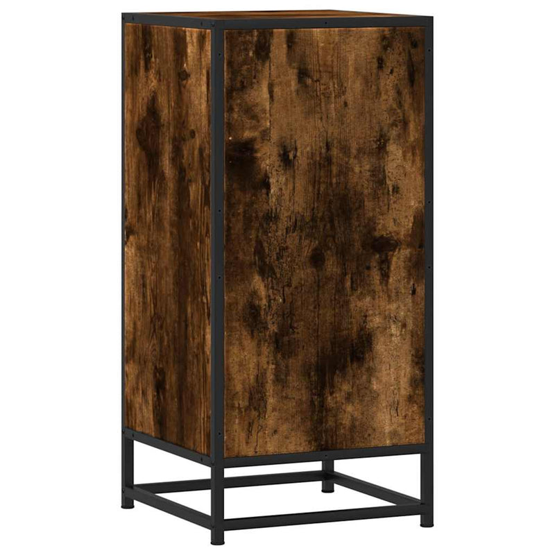 Dressoir 35,5X35X76 Cm Bewerkt Hout En Metaal