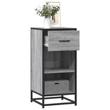 Dressoir 35,5X35X76 Cm Bewerkt Hout En Metaal