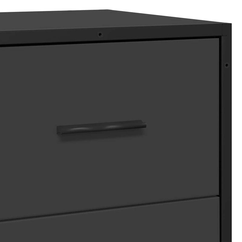 Dressoir 35,5X35X76 Cm Bewerkt Hout En Metaal