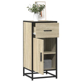 Dressoir 35,5X35X76 Cm Bewerkt Hout En Metaal