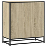 Dressoir 68X35X76 Cm Bewerkt Hout En Metaal Kleur