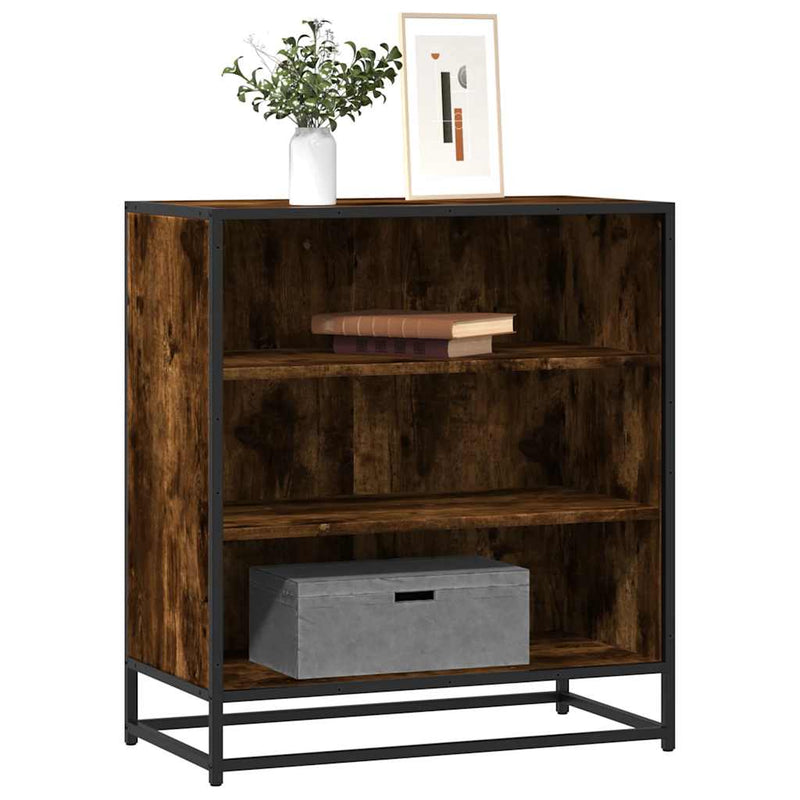 Dressoir 68X35X76 Cm Bewerkt Hout En Metaal Kleur