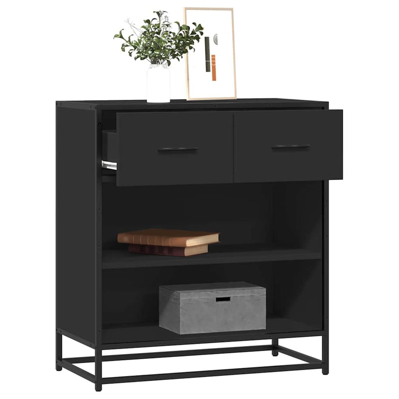 Dressoir 68X35X76 Cm Bewerkt Hout