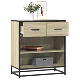 Dressoir 68X35X76 Cm Bewerkt Hout