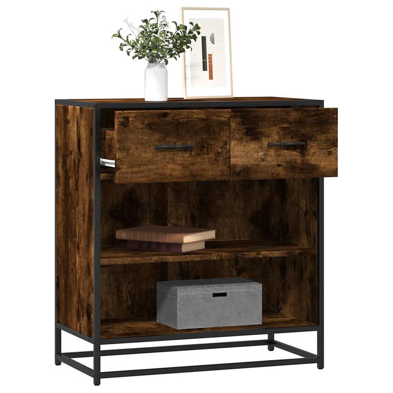 Dressoir 68X35X76 Cm Bewerkt Hout