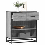 Dressoir 68X35X76 Cm Bewerkt Hout