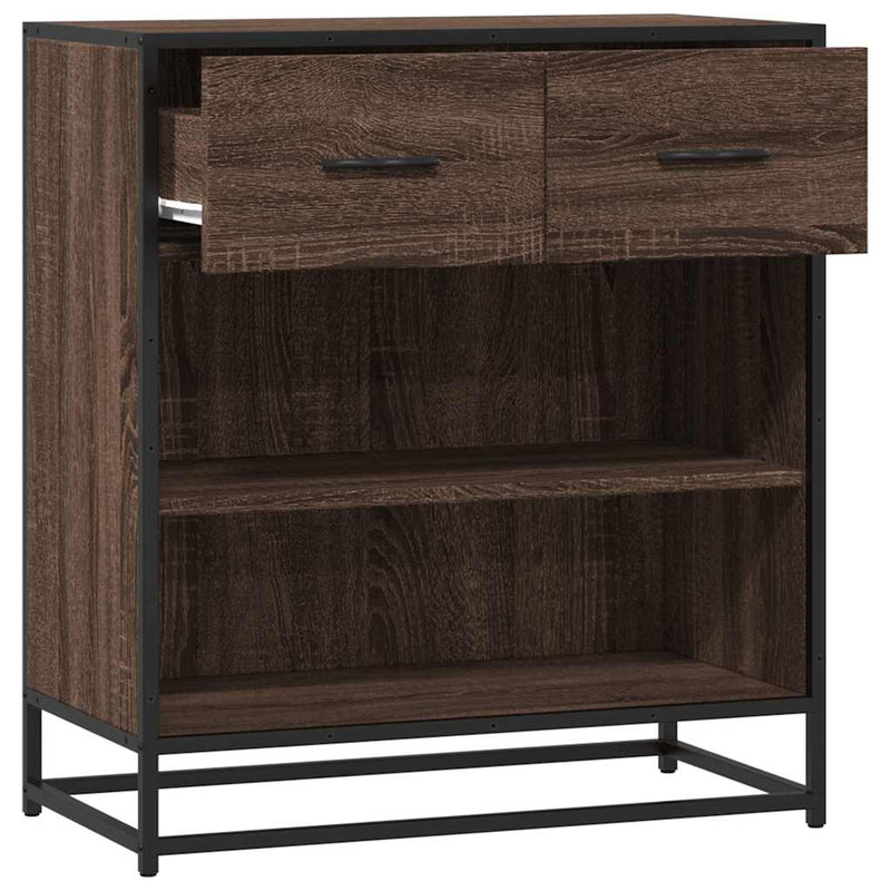 Dressoir 68X35X76 Cm Bewerkt Hout