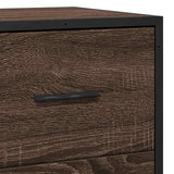 Dressoir 68X35X76 Cm Bewerkt Hout