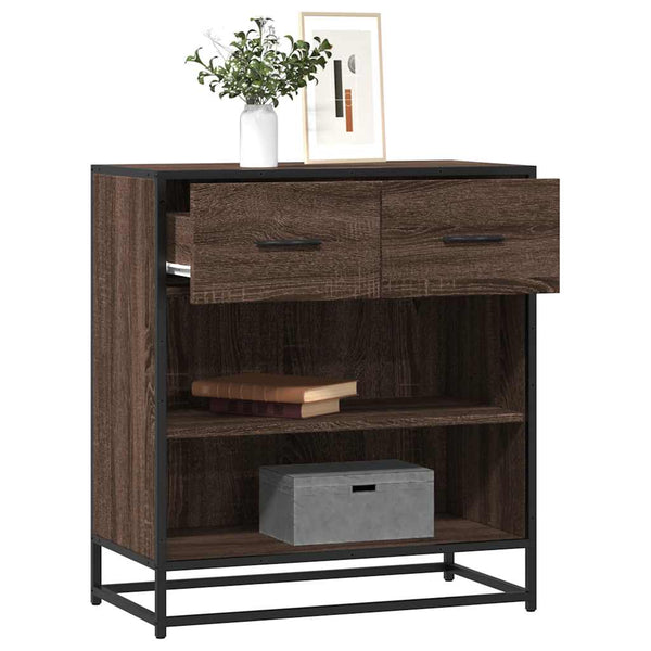 Dressoir 68X35X76 Cm Bewerkt Hout