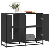 Dressoir 94X35X76 Cm Bewerkt Hout