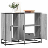 Dressoir 94X35X76 Cm Bewerkt Hout