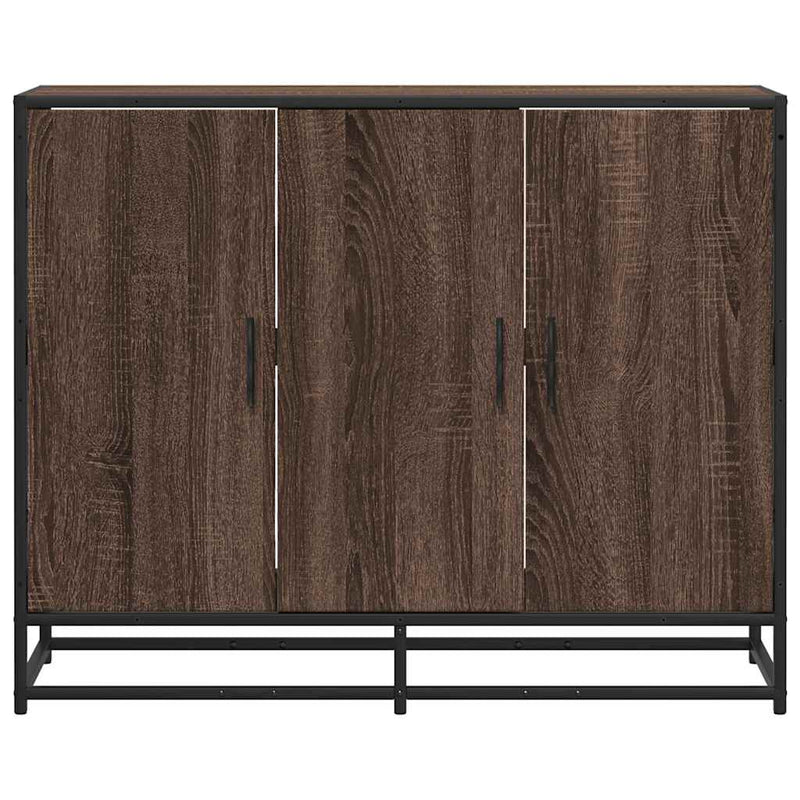 Dressoir 94X35X76 Cm Bewerkt Hout