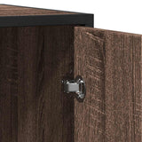 Dressoir 94X35X76 Cm Bewerkt Hout