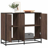 Dressoir 94X35X76 Cm Bewerkt Hout