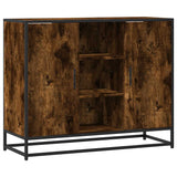 Dressoir 92X35X76 Cm Bewerkt Hout Kleurig