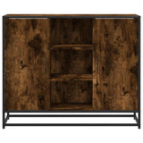 Dressoir 92X35X76 Cm Bewerkt Hout Kleurig