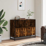 Dressoir 100X35X76 Cm Bewerkt Hout Kleurig