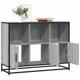 Dressoir 100X35X76 Cm Bewerkt Hout Kleurig