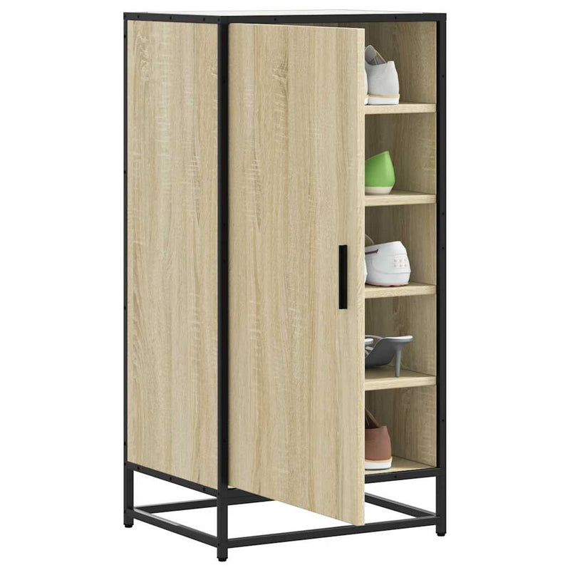 Schoenenrek 48X38X97,5 Cm Bewerkt Hout