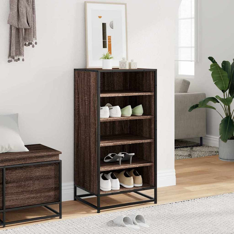 Schoenenrek 48X38X97,5 Cm Bewerkt Hout Ig