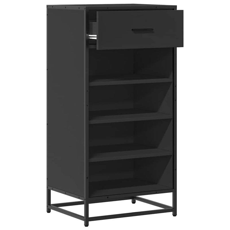 Schoenenrek 48X38X97,5 Cm Bewerkt Hout