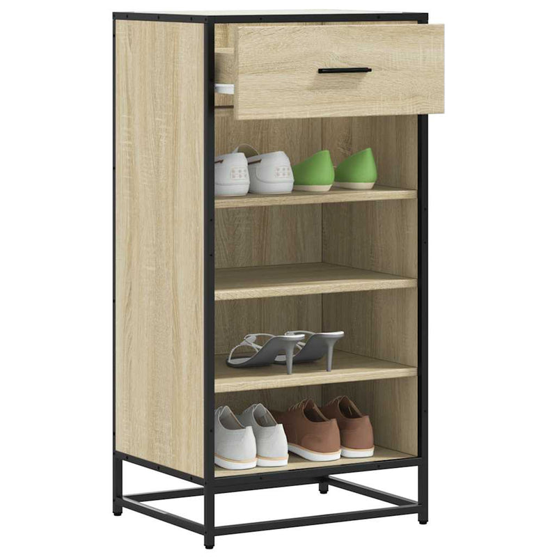 Schoenenrek 48X38X97,5 Cm Bewerkt Hout