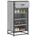 Schoenenrek 48X38X97,5 Cm Bewerkt Hout