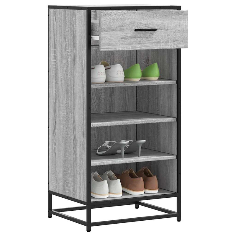 Schoenenrek 48X38X97,5 Cm Bewerkt Hout
