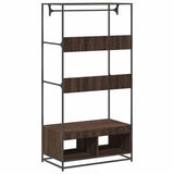 Kledingkast 90X50X180 Cm Bewerkt Hout Ig