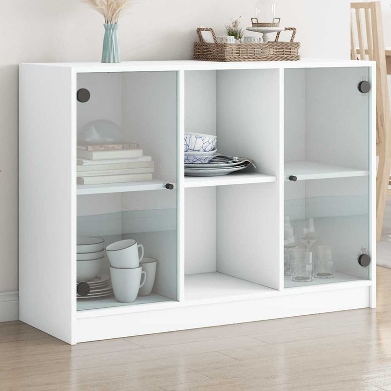 Dressoir 102 X 37 X 75.5 Cm Bewerkt Hout