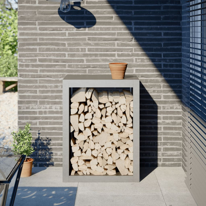 Haardhoutrek Staal Zwart