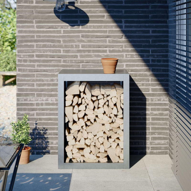 Haardhoutrek Staal Zwart